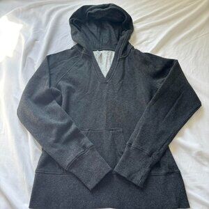 dark grey hoodie